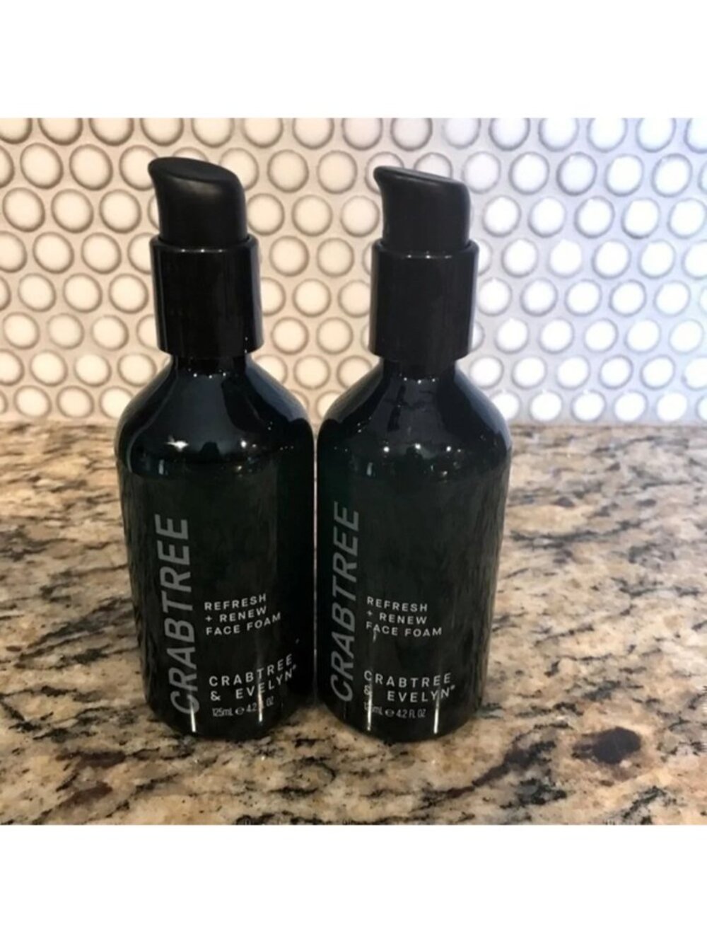 NWT Crabtree & Evelyn Refresh + Renew Face Foam 4.2 oz/125ml